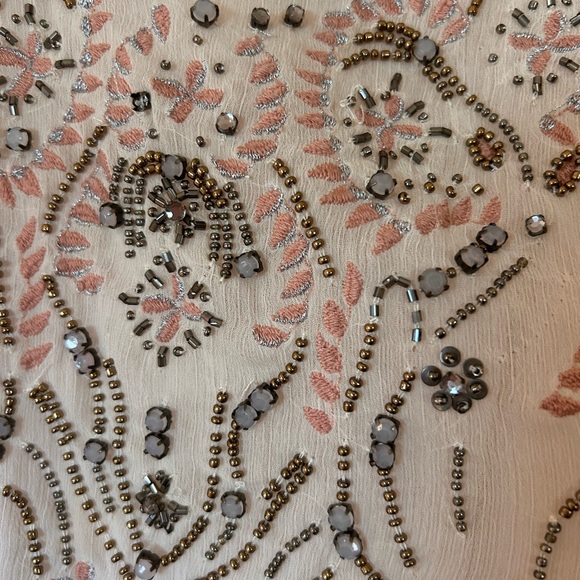 Abercrombie & Fitch Cream Embellished Camisole - Picture 2 of 6